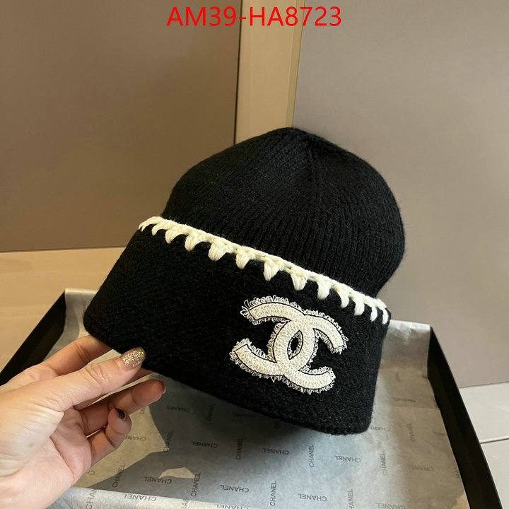 Cap (Hat)-Chanel luxury fashion replica designers ID: HA8723 $: 39USD