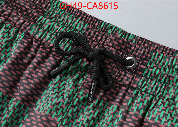 Beach Shorts-LV buy replica ID: CA8615 $: 49USD