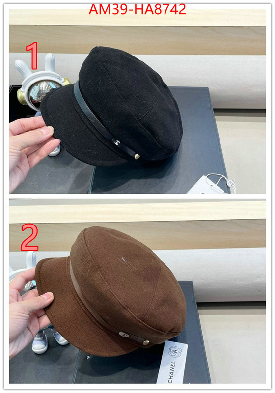 Cap (Hat)-Chanel buy aaaaa cheap ID: HA8742 $: 39USD