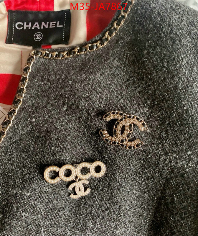 Jewelry-Chanel buy high-quality fake ID: JA7867 $: 35USD