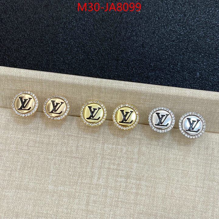 Jewelry-LV top fake designer ID: JA8099 $: 30USD