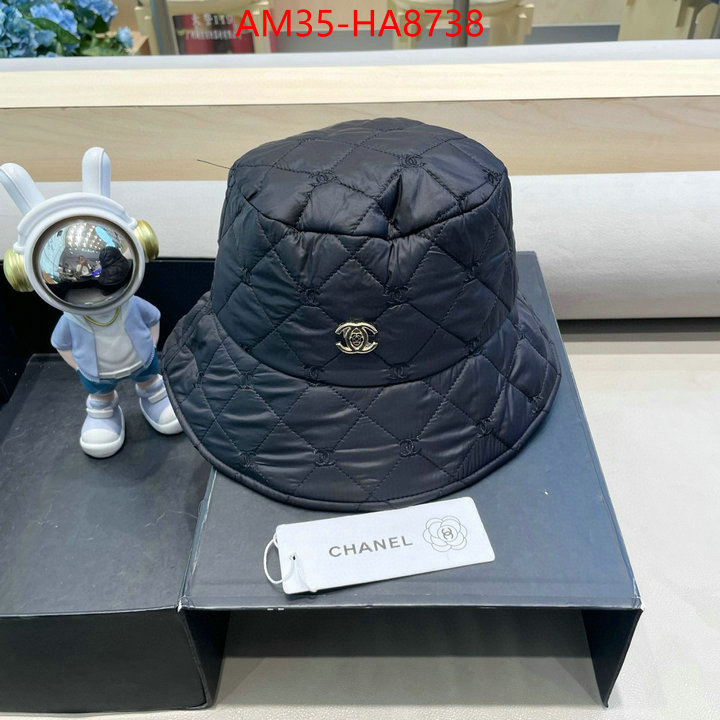 Cap (Hat)-Chanel fake high quality ID: HA8738 $: 35USD