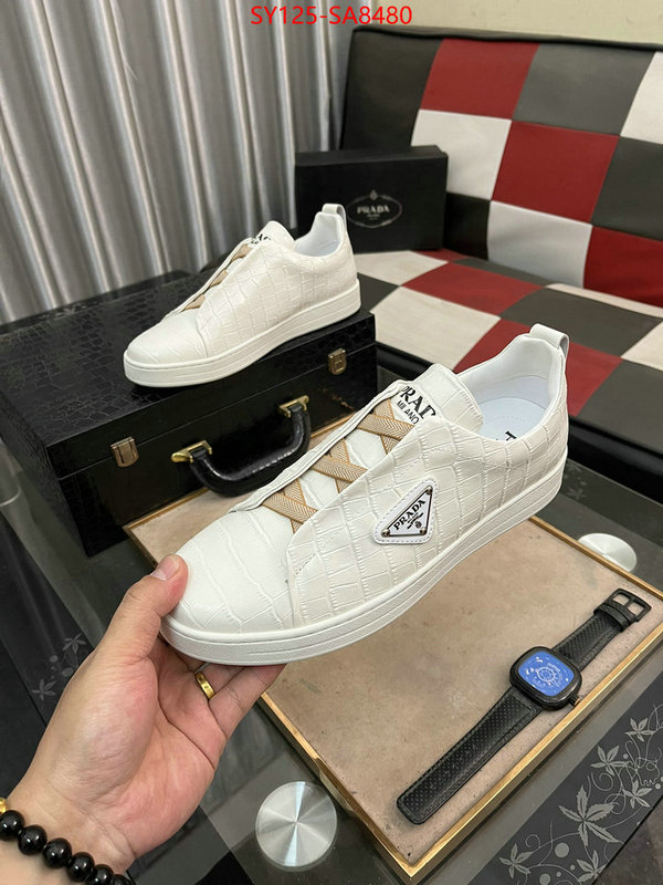 Men shoes-Prada 2024 replica wholesale cheap sales online ID: SA8480 $: 125USD