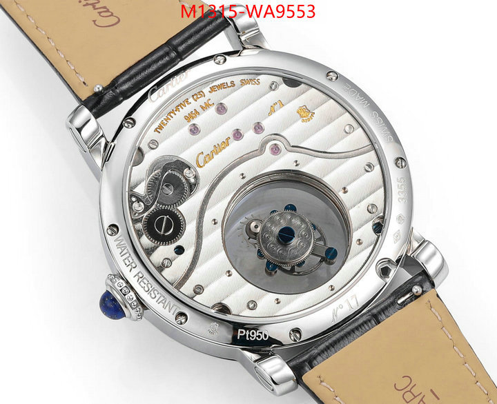 Watch(TOP)-Cartier aaaaa+ replica ID: WA9553 $: 1315USD