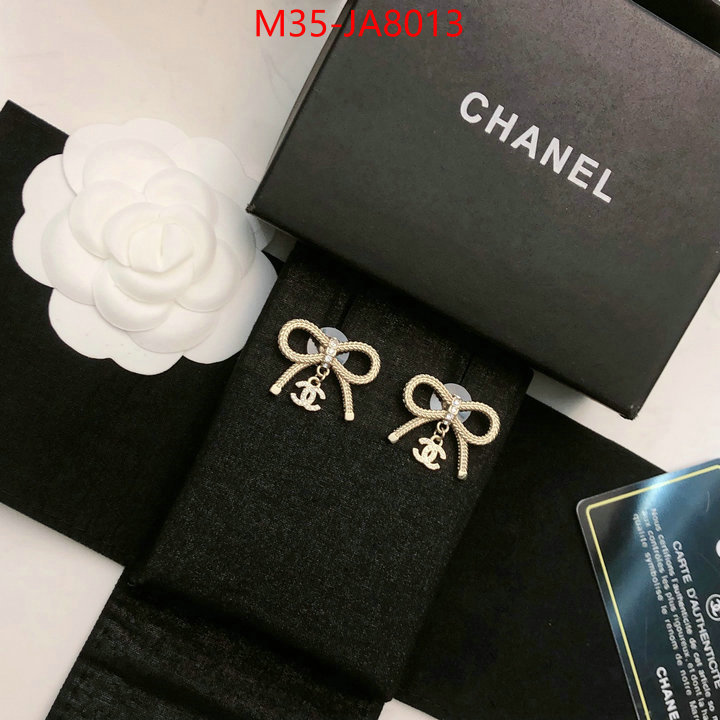 Jewelry-Chanel top quality fake ID: JA8013 $: 35USD