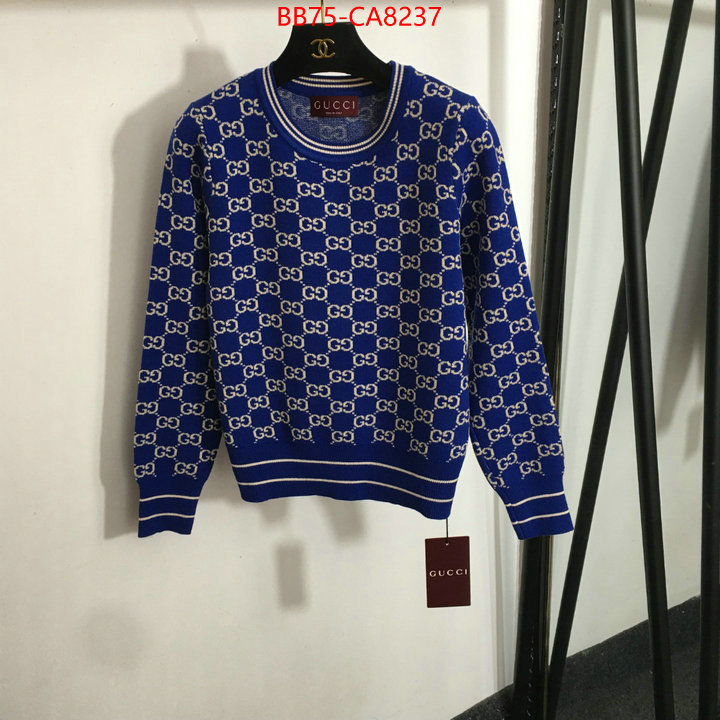 Clothing-Gucci 1:1 replica ID: CA8237 $: 75USD