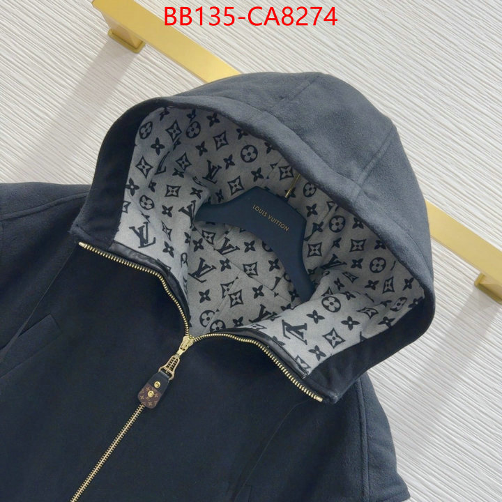 Clothing-LV fake designer ID: CA8274 $: 135USD