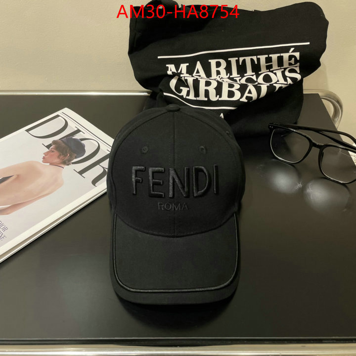 Cap(Hat)-Fendi luxury cheap replica ID: HA8754 $: 30USD