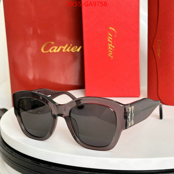 Glasses-Cartier most desired ID: GA9758 $: 55USD