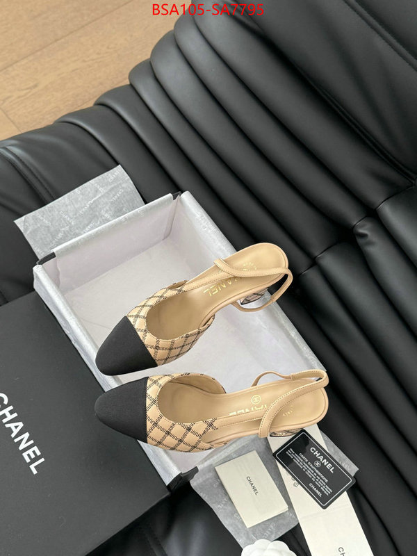 Women Shoes-Chanel best quality fake ID: SA7795 $: 105USD