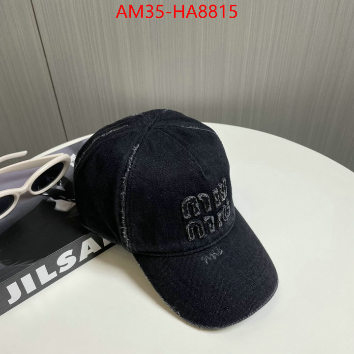 Cap(Hat)-Miu Miu best site for replica ID: HA8815 $: 35USD