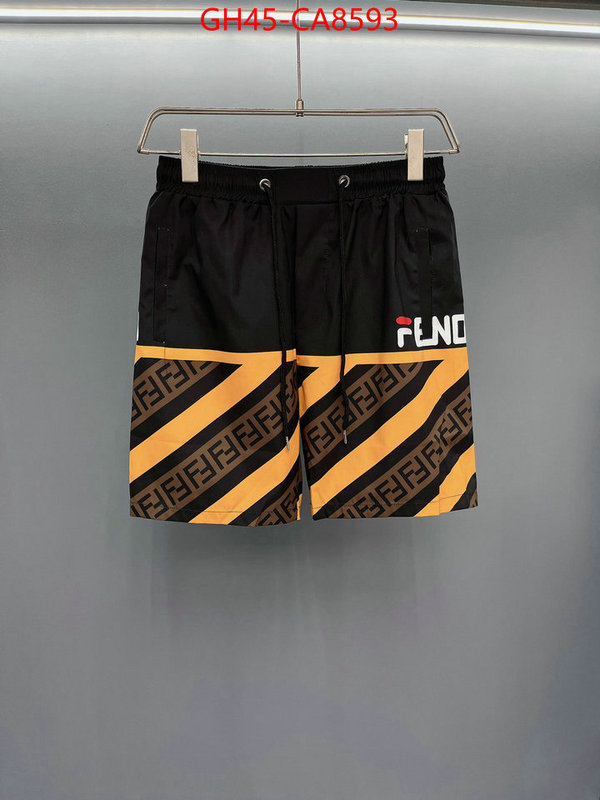 Beach Shorts-Fendi aaaaa replica ID: CA8593 $: 45USD