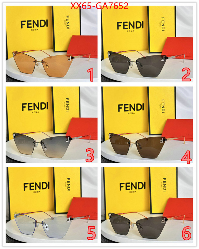 Glasses-Fendi luxury fake ID: GA7652 $: 65USD