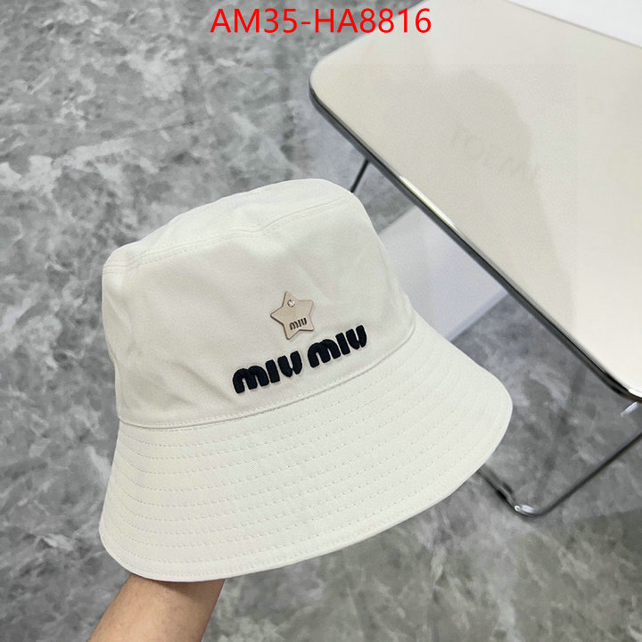 Cap(Hat)-Miu Miu high quality happy copy ID: HA8816 $: 35USD