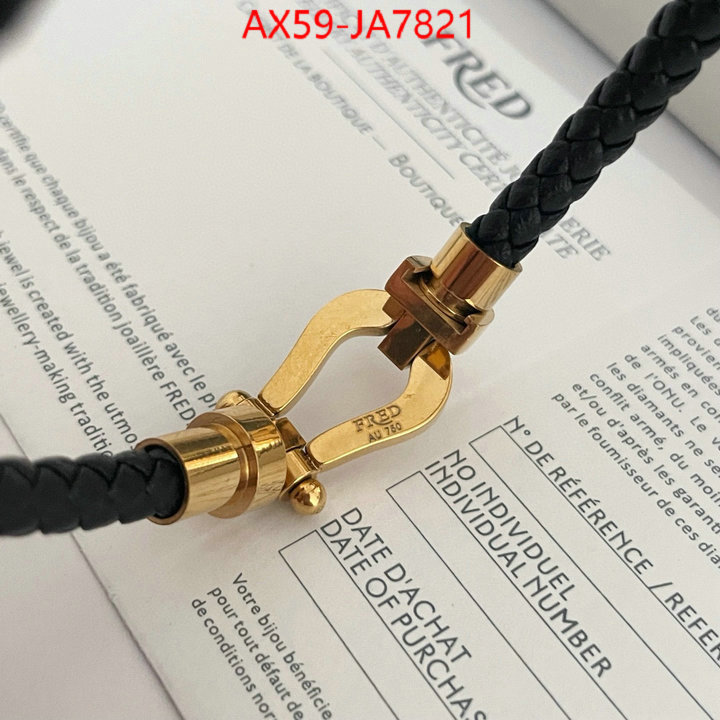 Jewelry-Fred replica shop ID: JA7821 $: 59USD