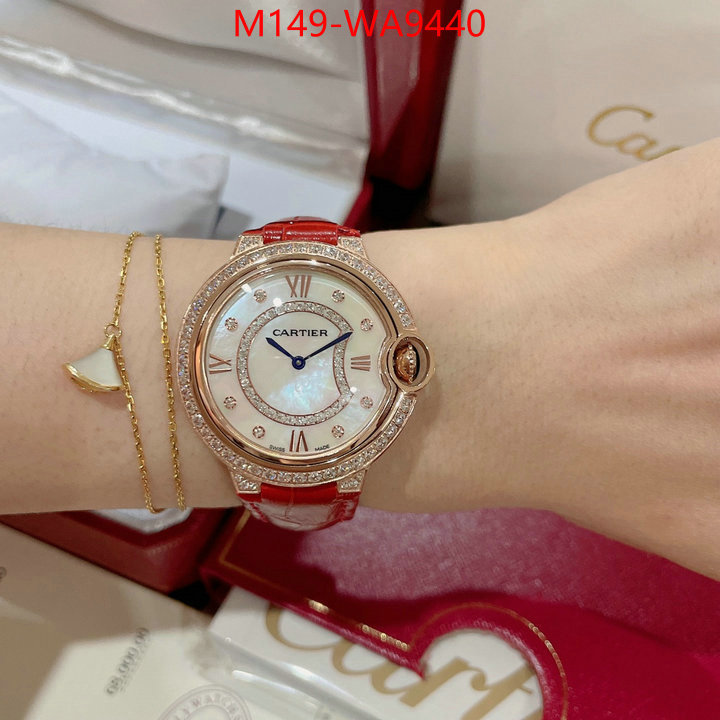 Watch(4A)-Cartier find replica ID: WA9440 $: 149USD