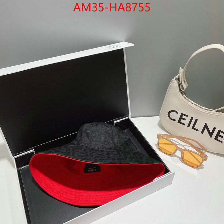 Cap(Hat)-Fendi brand designer replica ID: HA8755 $: 35USD