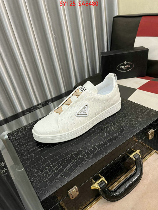 Men shoes-Prada 2024 replica wholesale cheap sales online ID: SA8480 $: 125USD