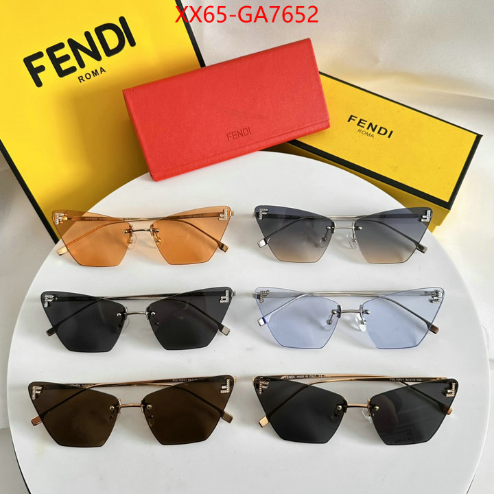 Glasses-Fendi luxury fake ID: GA7652 $: 65USD