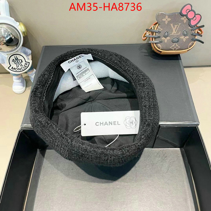 Cap (Hat)-Chanel best luxury replica ID: HA8736 $: 35USD