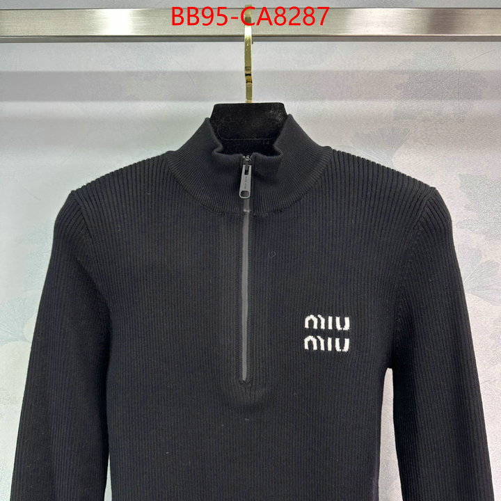 Clothing-MIU MIU aaaaa+ replica designer ID: CA8287 $: 95USD