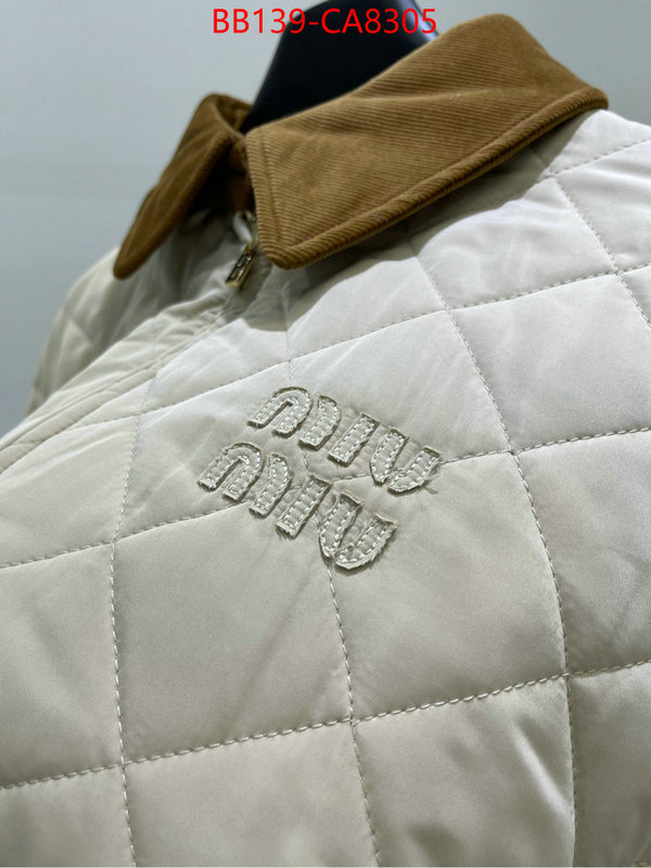 Clothing-MIU MIU designer 1:1 replica ID: CA8305 $: 139USD