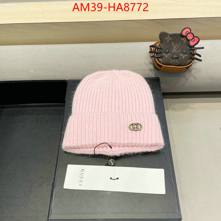 Cap(Hat)-Gucci wholesale designer shop ID: HA8772 $: 39USD