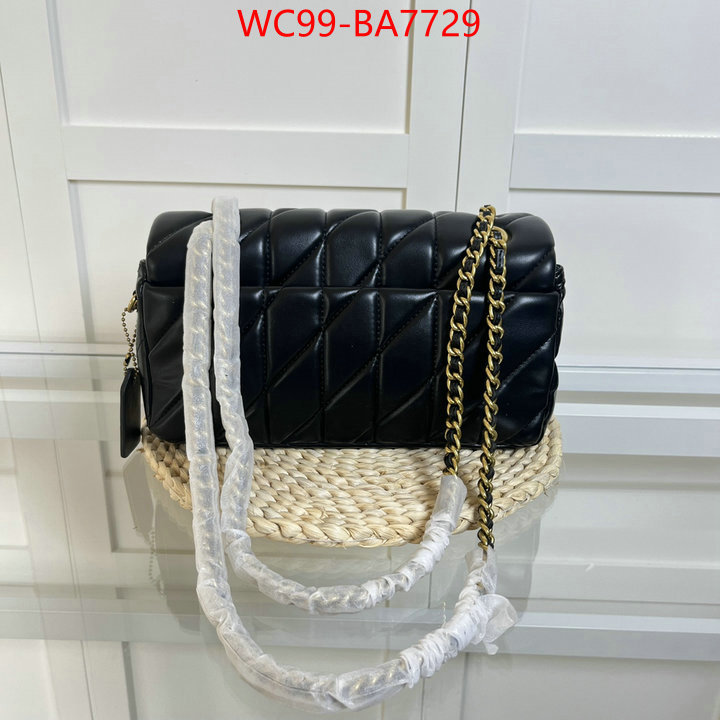 Coach Bags(4A)-Crossbody- top fake designer ID: BA7729 $: 99USD,