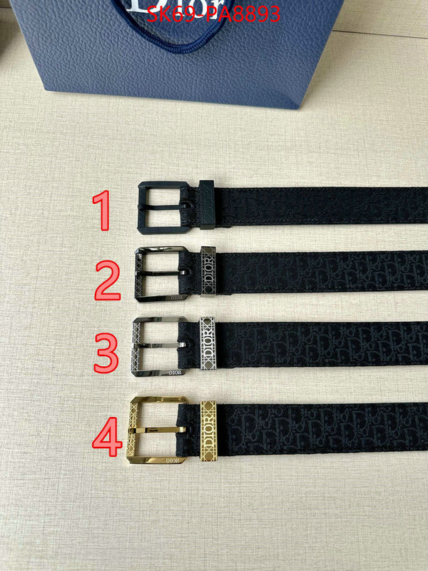 Belts-Dior wholesale china ID: PA8893 $: 69USD