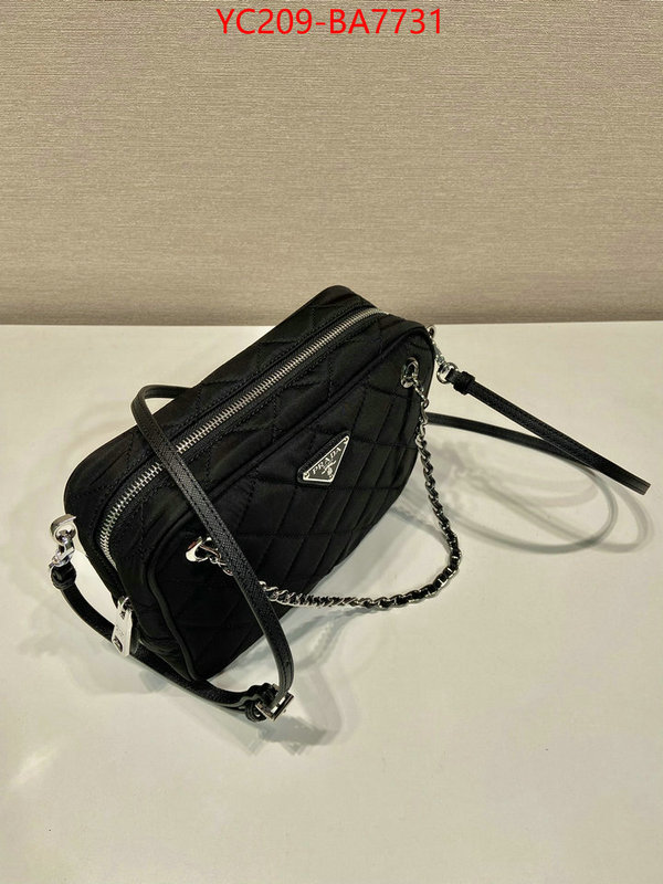 Prada Bags(TOP)-Handbag- perfect quality ID: BA7731 $: 209USD,