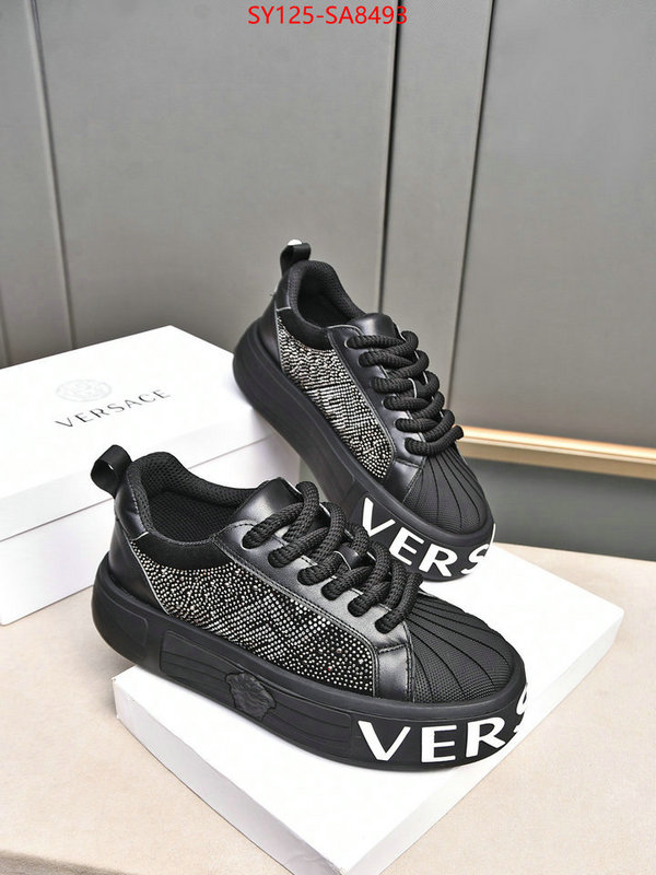 Men Shoes-Versace high quality 1:1 replica ID: SA8493 $: 125USD