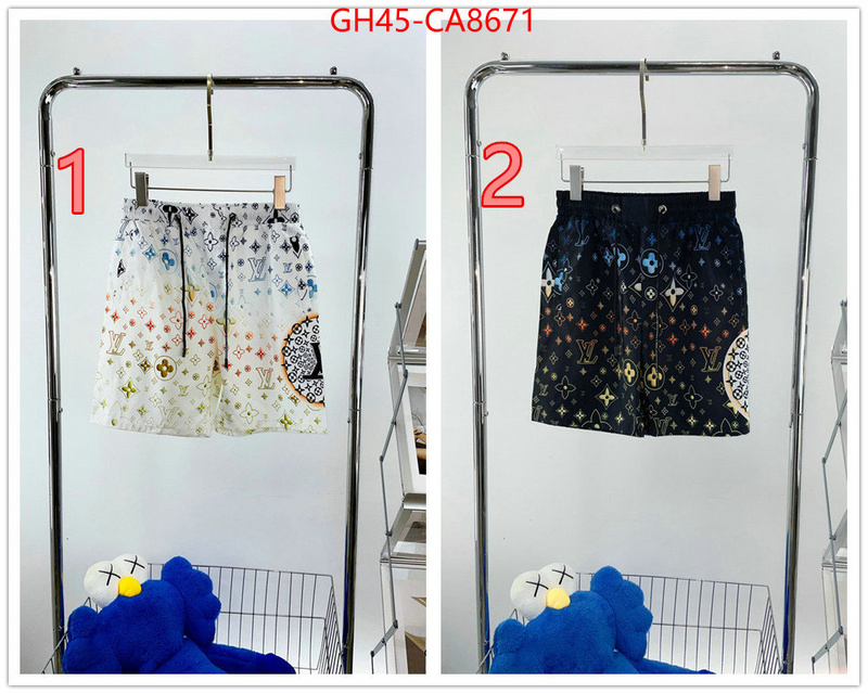 Beach Shorts-LV what is top quality replica ID: CA8671 $: 45USD