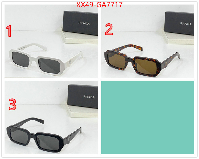 Glasses-Prada buy replica ID: GA7717 $: 49USD