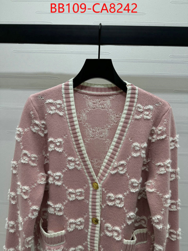 Clothing-Gucci what best replica sellers ID: CA8242 $: 109USD