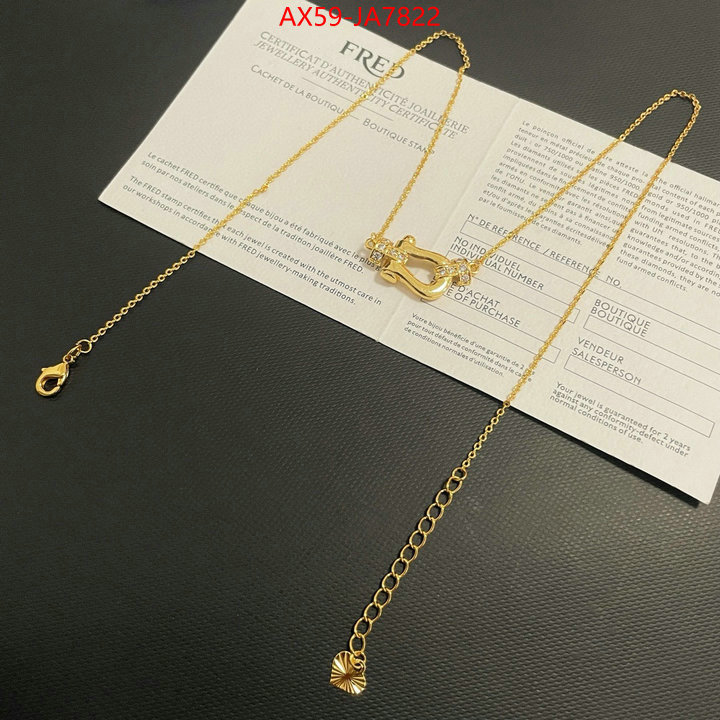 Jewelry-Fred buy replica ID: JA7822 $: 59USD