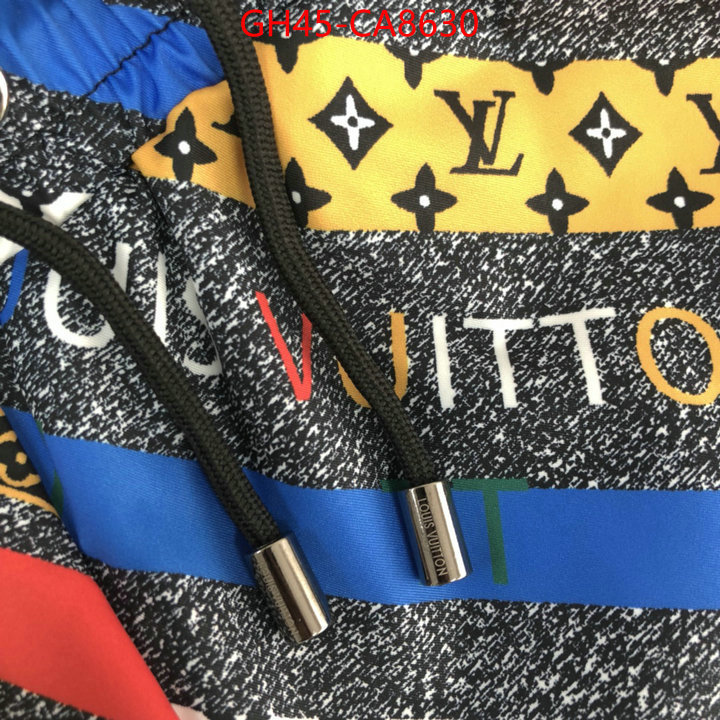 Beach Shorts-LV aaaaa quality replica ID: CA8630 $: 45USD