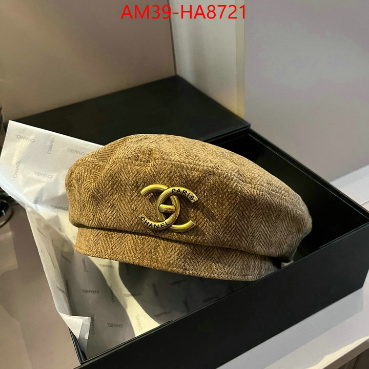 Cap (Hat)-Chanel top brands like ID: HA8721 $: 39USD