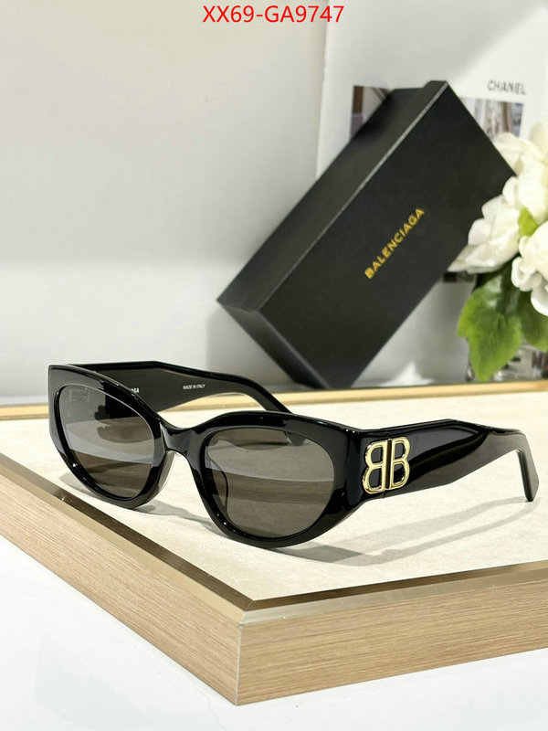 Glasses-Balenciaga buy high-quality fake ID: GA9747 $: 69USD