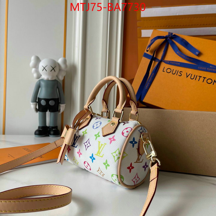 LV Bags(4A)-Speedy- cheap high quality replica ID: BA7730 $: 75USD,