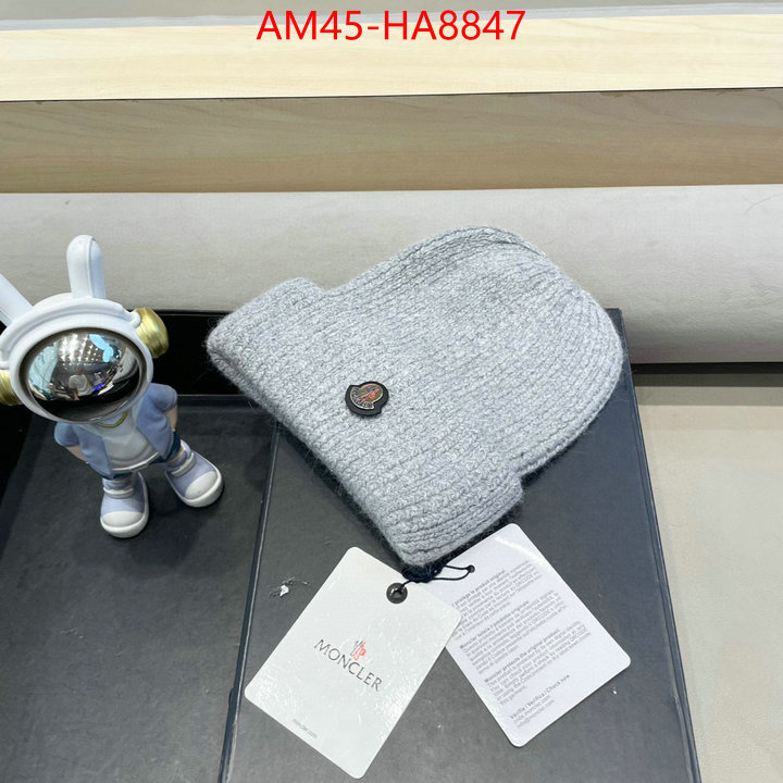 Cap(Hat)-Moncler replica aaaaa designer ID: HA8847 $: 45USD