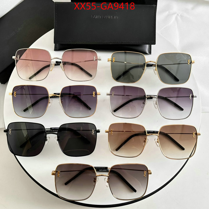 Glasses-YSL shop the best high quality ID: GA9418 $: 55USD