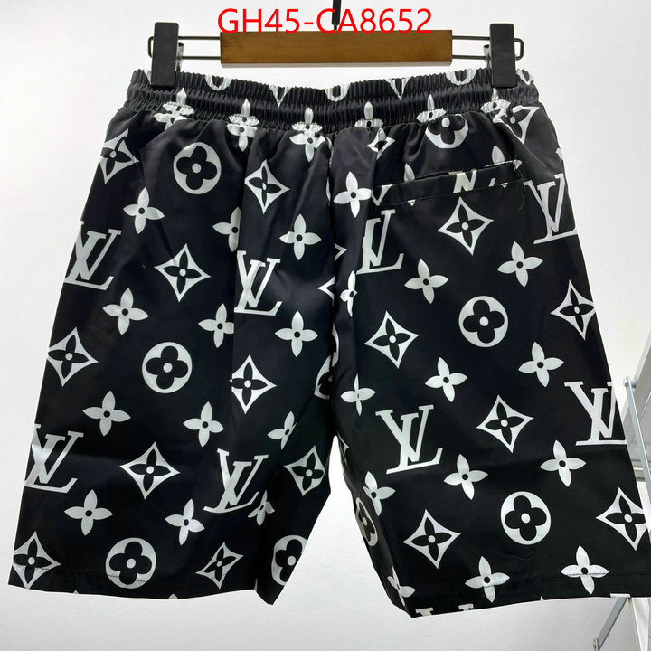 Beach Shorts-LV fashion designer ID: CA8652 $: 45USD