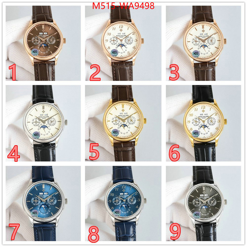 Watch(TOP)-Patek Philippe designer fashion replica ID: WA9498 $: 515USD