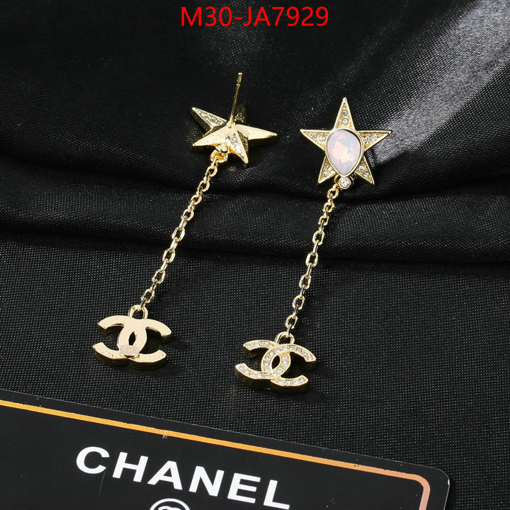 Jewelry-Chanel wholesale sale ID: JA7929 $: 30USD