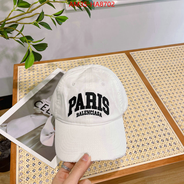 Cap(Hat)-Balenciaga knockoff highest quality ID: HA8702 $: 35USD