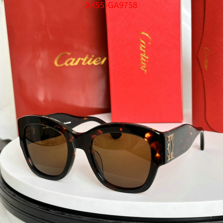 Glasses-Cartier most desired ID: GA9758 $: 55USD