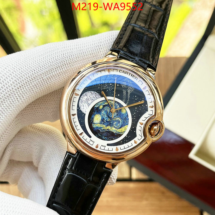 Watch(TOP)-Cartier buy the best replica ID: WA9552 $: 219USD