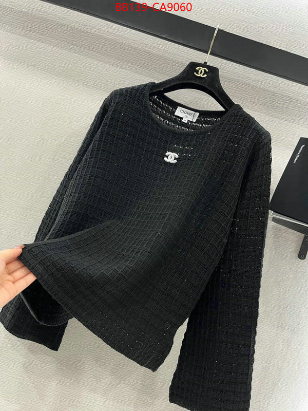 Clothing-Chanel what is a counter quality ID: CA9060 $: 139USD