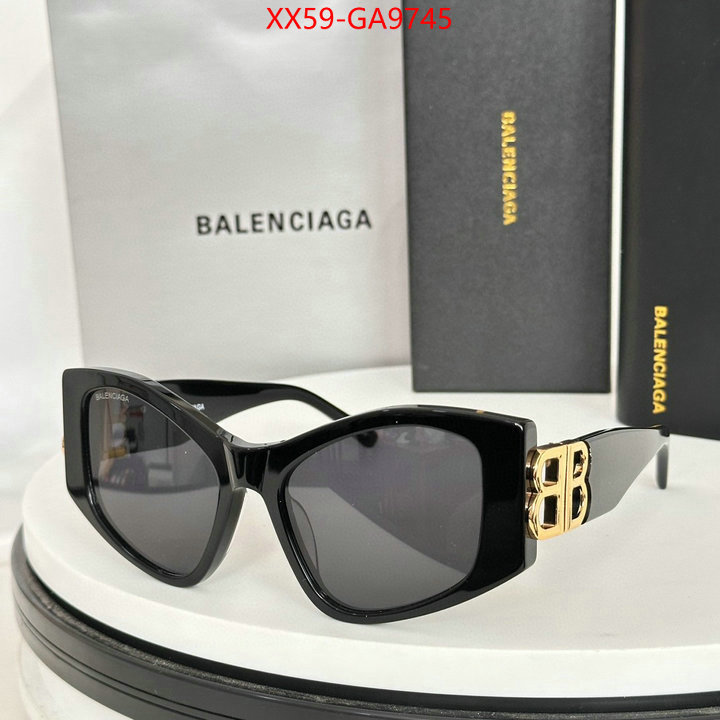 Glasses-Balenciaga wholesale designer shop ID: GA9745 $: 59USD