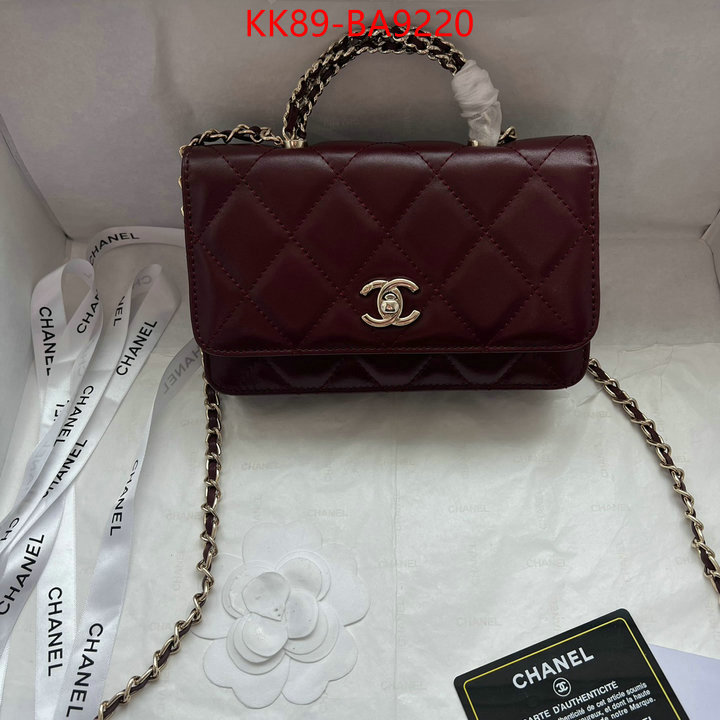 Chanel Bags(4A)-Crossbody- cheap online best designer ID: BA9220 $: 89USD,